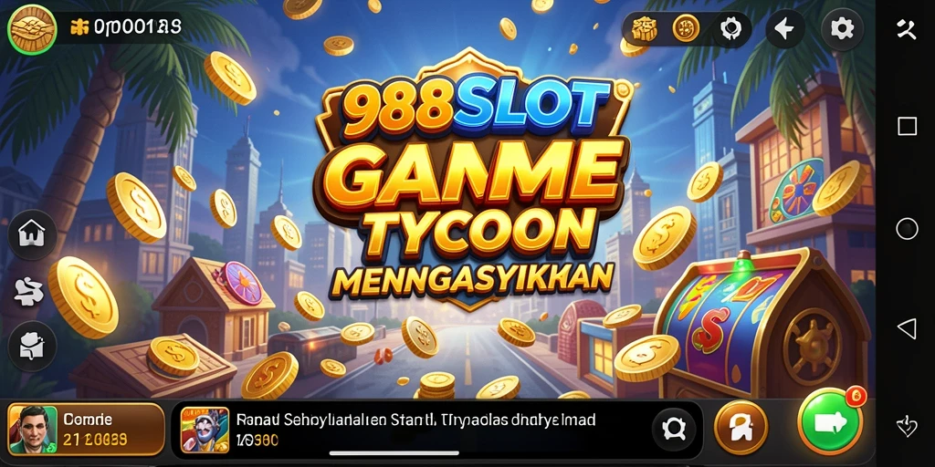 Tampilan menarik dari gameplay Tycoon di 988SLOT.
