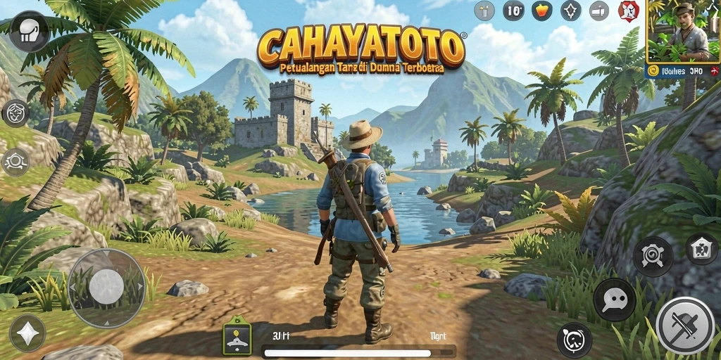 Tampilan menakjubkan gameplay dunia terbuka CAHAYATOTO.