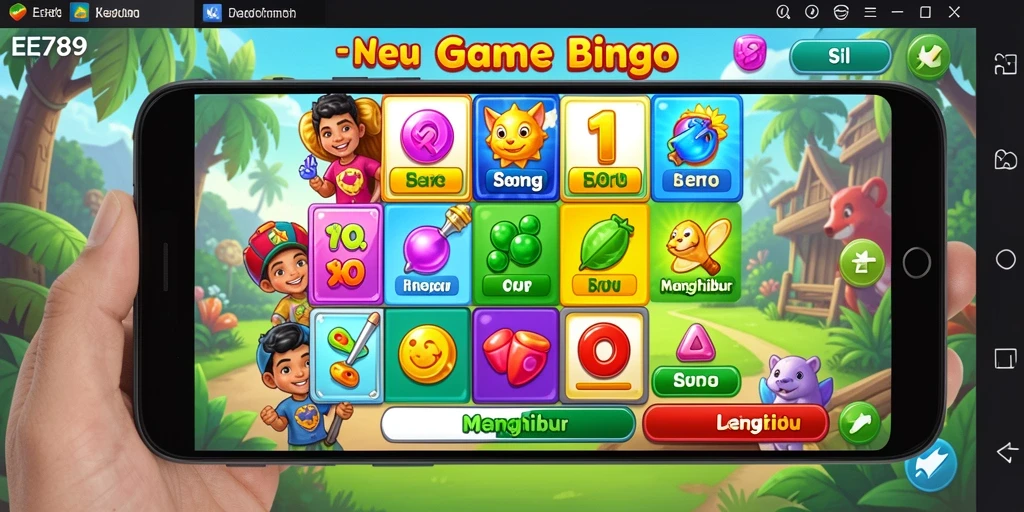 Tampilan gameplay seru dari game Bingo EE789.