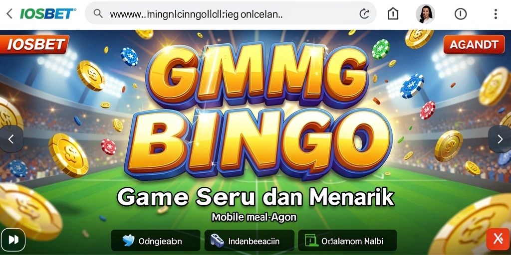 Screenshot gameplay IOSBET yang menampilkan suasana seru permainan Bingo.