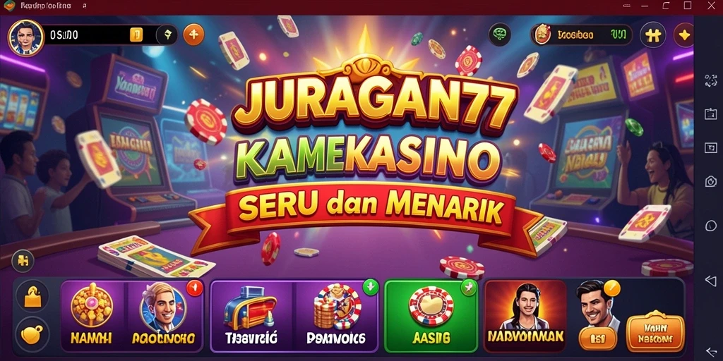 Tampilan gameplay menarik dari JURAGAN77 yang penuh aksi Kasino.