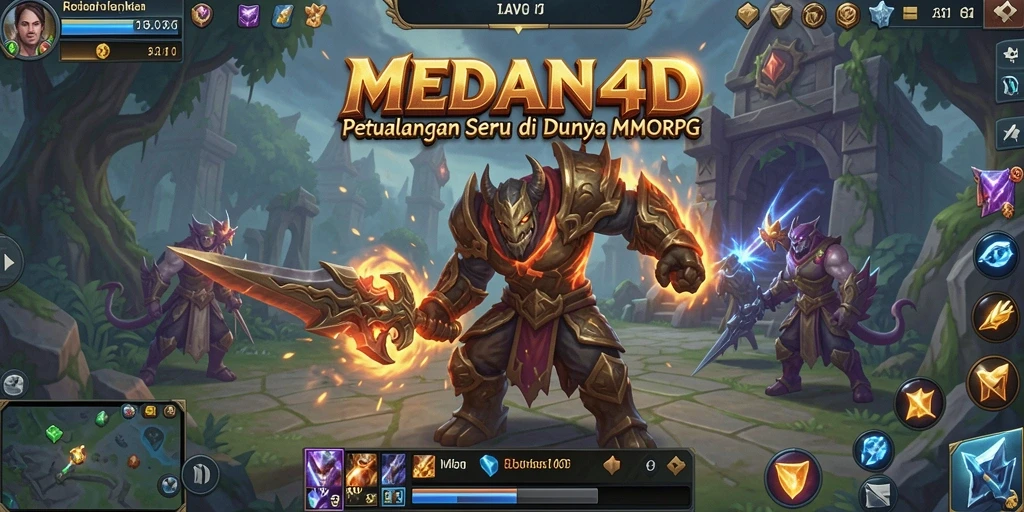 Tampilan gameplay menarik dari <strong>MEDAN4D</strong> yang menunjukkan petualangan seru di dunia MMORPG.