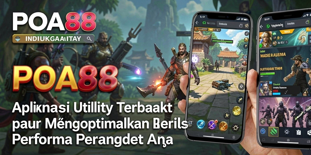 Screenshot utama POA88 menunjukkan antarmuka yang intuitif dan fitur pengoptimalan.