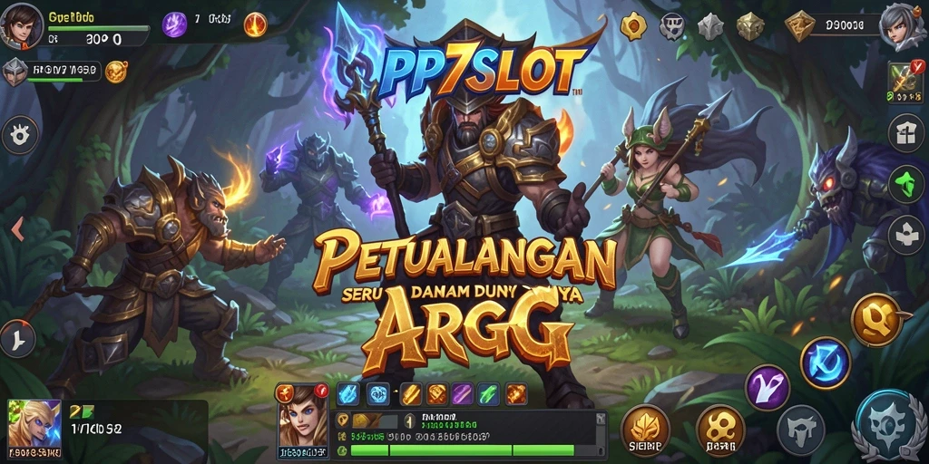 Tampilan gameplay ARPG yang menarik dan penuh aksi di PP7SLOT.