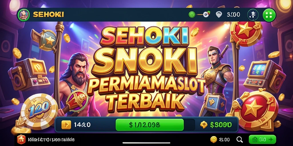 Tampilan menarik dari gameplay SEHOKI yang penuh warna dan menyenangkan.