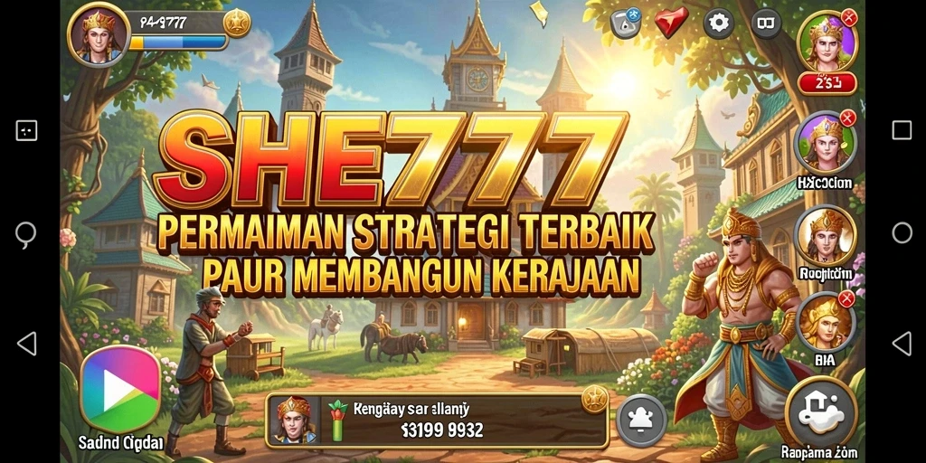 Tampilan gameplay dari SHE777 memukau dan menarik untuk dimainkan.