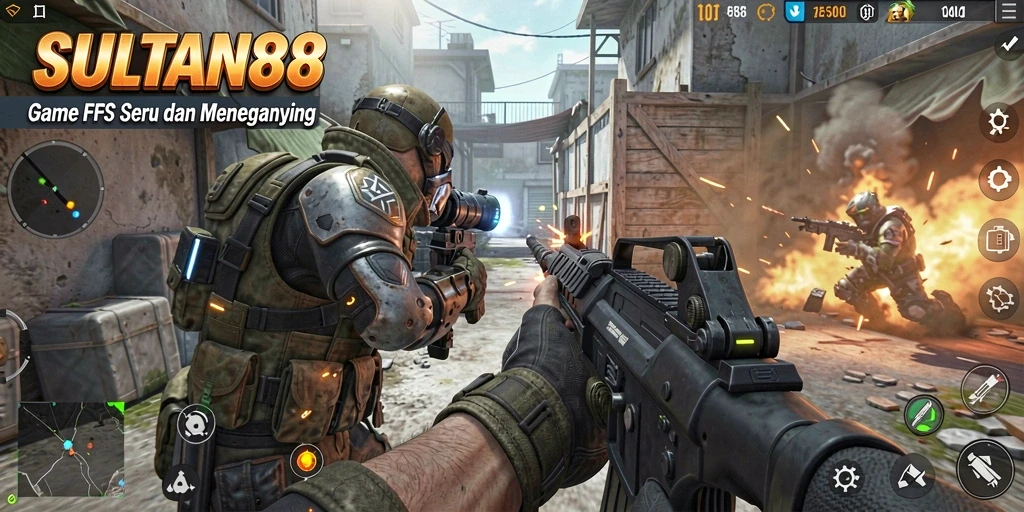 Gambaran gameplay SULTAN88 dengan visual menakjubkan.