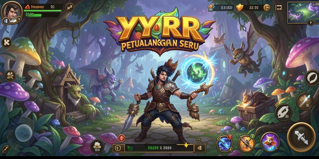 Tangkapan layar menampilkan gameplay petualangan yang menarik.